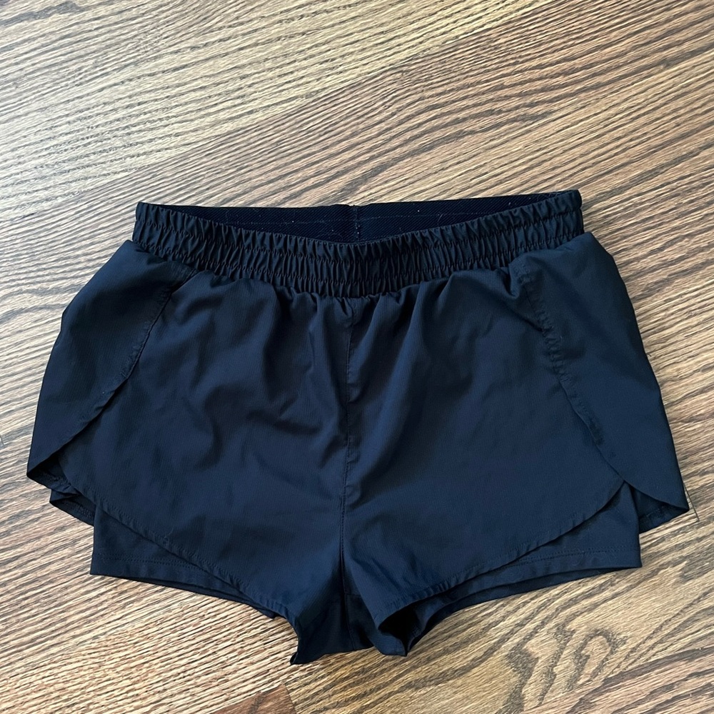 Girlfriend Collective Black Trail Shorts